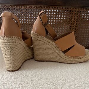 Treasure & Bond Brown Wedge Sandals